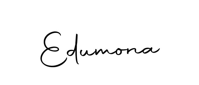 Make a beautiful signature design for name Edumona. With this signature (Autography-DOLnW) style, you can create a handwritten signature for free. Edumona signature style 10 images and pictures png