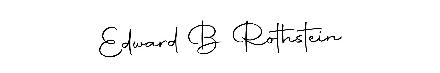 The best way (Autography-DOLnW) to make a short signature is to pick only two or three words in your name. The name Edward B Rothstein include a total of six letters. For converting this name. Edward B Rothstein signature style 10 images and pictures png