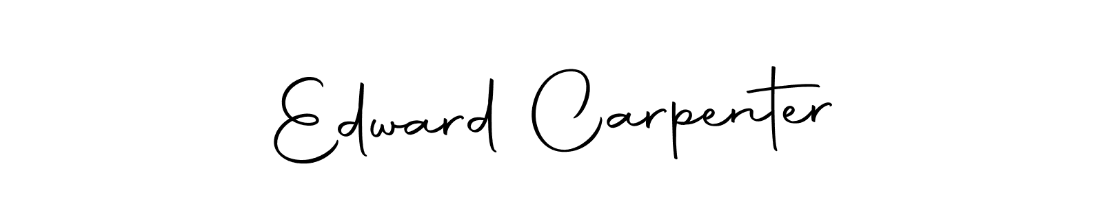 Similarly Autography-DOLnW is the best handwritten signature design. Signature creator online .You can use it as an online autograph creator for name Edward Carpenter. Edward Carpenter signature style 10 images and pictures png