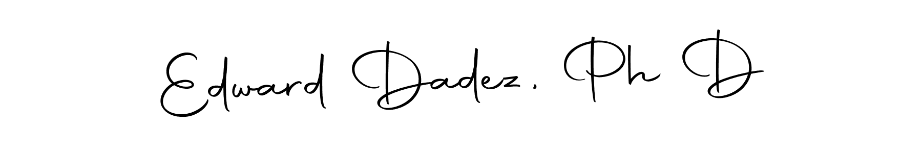 See photos of Edward Dadez, Ph D official signature by Spectra . Check more albums & portfolios. Read reviews & check more about Autography-DOLnW font. Edward Dadez, Ph D signature style 10 images and pictures png