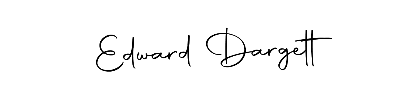 Make a beautiful signature design for name Edward Dargett. Use this online signature maker to create a handwritten signature for free. Edward Dargett signature style 10 images and pictures png