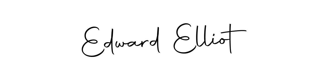 Create a beautiful signature design for name Edward Elliot. With this signature (Autography-DOLnW) fonts, you can make a handwritten signature for free. Edward Elliot signature style 10 images and pictures png
