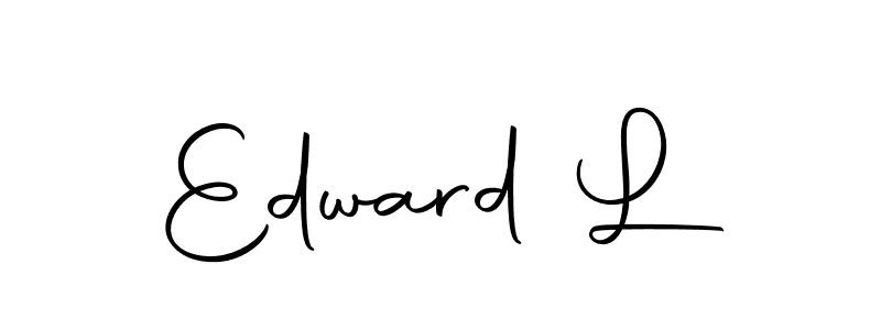 How to make Edward L signature? Autography-DOLnW is a professional autograph style. Create handwritten signature for Edward L name. Edward L signature style 10 images and pictures png