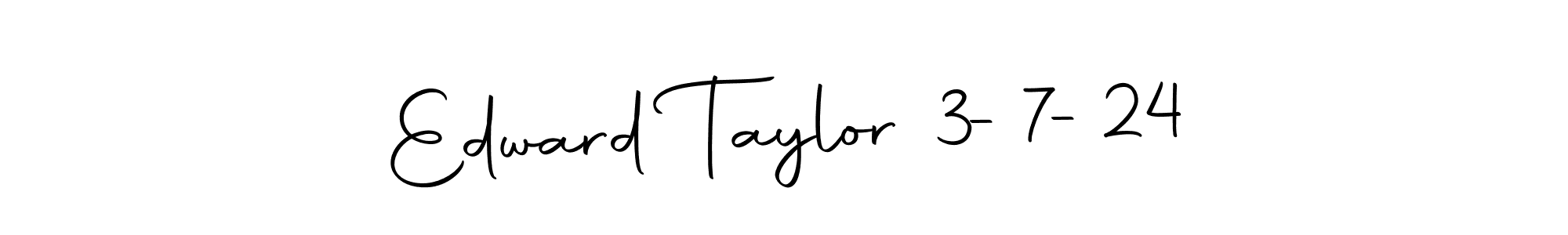 Here are the top 10 professional signature styles for the name Edward Taylor 3-7-24. These are the best autograph styles you can use for your name. Edward Taylor 3-7-24 signature style 10 images and pictures png