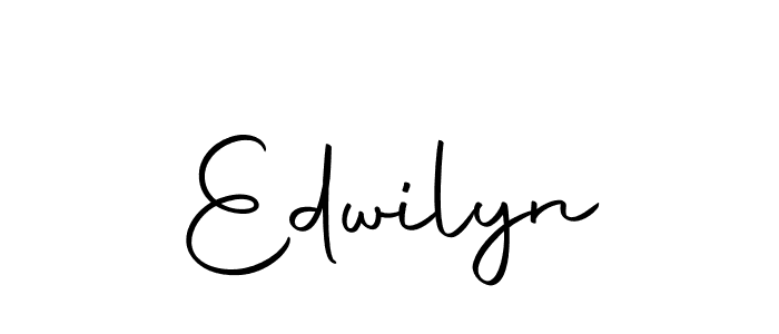 Make a beautiful signature design for name Edwilyn. Use this online signature maker to create a handwritten signature for free. Edwilyn signature style 10 images and pictures png