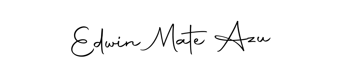 Make a beautiful signature design for name Edwin Mate Azu. With this signature (Autography-DOLnW) style, you can create a handwritten signature for free. Edwin Mate Azu signature style 10 images and pictures png