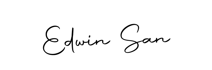 Autography-DOLnW is a professional signature style that is perfect for those who want to add a touch of class to their signature. It is also a great choice for those who want to make their signature more unique. Get Edwin San name to fancy signature for free. Edwin San signature style 10 images and pictures png