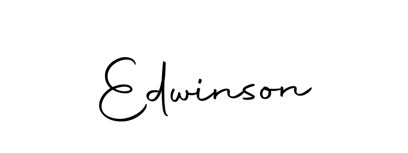 Use a signature maker to create a handwritten signature online. With this signature software, you can design (Autography-DOLnW) your own signature for name Edwinson. Edwinson signature style 10 images and pictures png