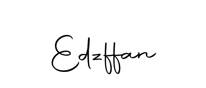 How to make Edzffan name signature. Use Autography-DOLnW style for creating short signs online. This is the latest handwritten sign. Edzffan signature style 10 images and pictures png