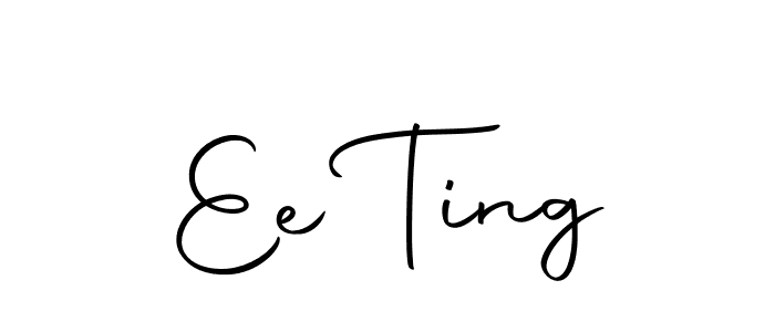 Make a short Ee Ting signature style. Manage your documents anywhere anytime using Autography-DOLnW. Create and add eSignatures, submit forms, share and send files easily. Ee Ting signature style 10 images and pictures png