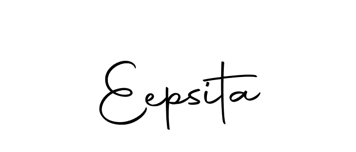 Make a beautiful signature design for name Eepsita. With this signature (Autography-DOLnW) style, you can create a handwritten signature for free. Eepsita signature style 10 images and pictures png