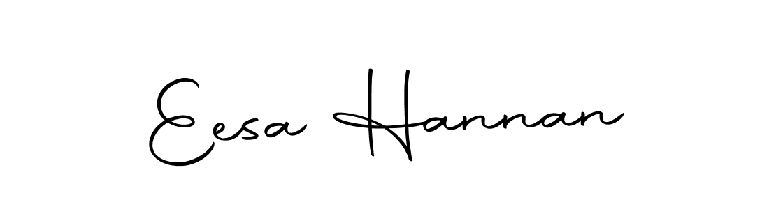 Also we have Eesa Hannan name is the best signature style. Create professional handwritten signature collection using Autography-DOLnW autograph style. Eesa Hannan signature style 10 images and pictures png