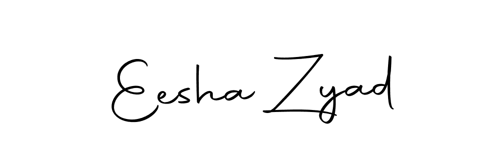 Once you've used our free online signature maker to create your best signature Autography-DOLnW style, it's time to enjoy all of the benefits that Eesha Zyad name signing documents. Eesha Zyad signature style 10 images and pictures png