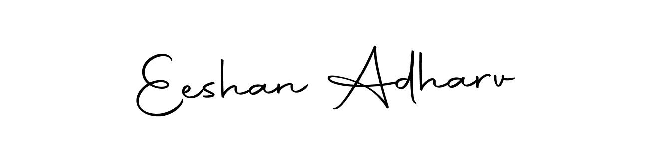 if you are searching for the best signature style for your name Eeshan Adharv. so please give up your signature search. here we have designed multiple signature styles  using Autography-DOLnW. Eeshan Adharv signature style 10 images and pictures png