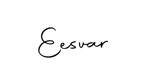 Make a beautiful signature design for name Eesvar. With this signature (Autography-DOLnW) style, you can create a handwritten signature for free. Eesvar signature style 10 images and pictures png