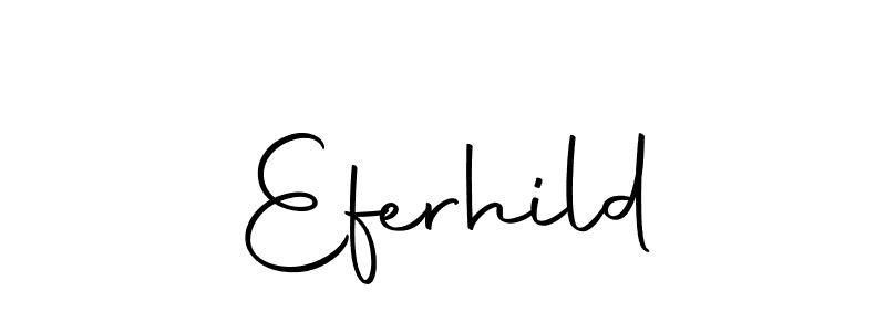 if you are searching for the best signature style for your name Eferhild. so please give up your signature search. here we have designed multiple signature styles  using Autography-DOLnW. Eferhild signature style 10 images and pictures png