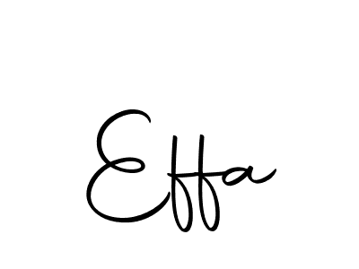 Make a beautiful signature design for name Effa. With this signature (Autography-DOLnW) style, you can create a handwritten signature for free. Effa signature style 10 images and pictures png