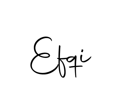 You should practise on your own different ways (Autography-DOLnW) to write your name (Efqi) in signature. don't let someone else do it for you. Efqi signature style 10 images and pictures png