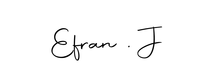 if you are searching for the best signature style for your name Efran . J. so please give up your signature search. here we have designed multiple signature styles  using Autography-DOLnW. Efran . J signature style 10 images and pictures png