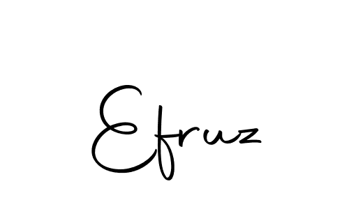 Design your own signature with our free online signature maker. With this signature software, you can create a handwritten (Autography-DOLnW) signature for name Efruz. Efruz signature style 10 images and pictures png