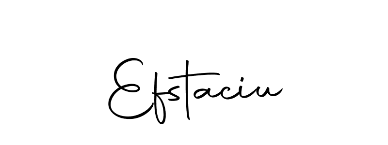 You should practise on your own different ways (Autography-DOLnW) to write your name (Efstaciu) in signature. don't let someone else do it for you. Efstaciu signature style 10 images and pictures png