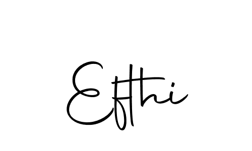 The best way (Autography-DOLnW) to make a short signature is to pick only two or three words in your name. The name Efthi include a total of six letters. For converting this name. Efthi signature style 10 images and pictures png