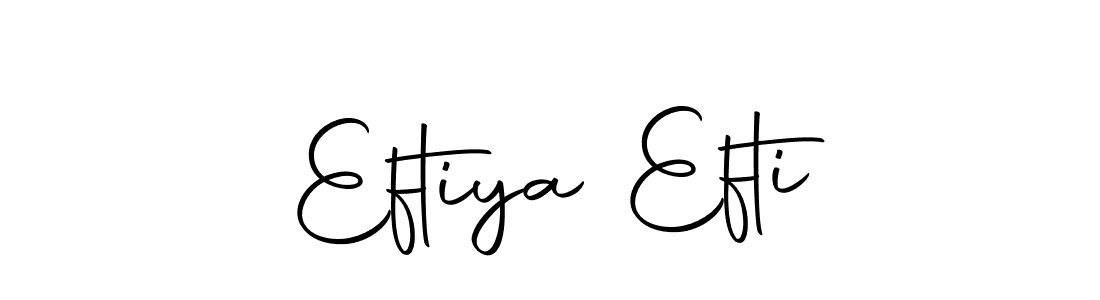 Design your own signature with our free online signature maker. With this signature software, you can create a handwritten (Autography-DOLnW) signature for name Eftiya Efti. Eftiya Efti signature style 10 images and pictures png