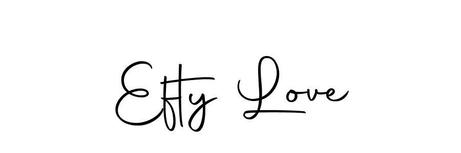 Use a signature maker to create a handwritten signature online. With this signature software, you can design (Autography-DOLnW) your own signature for name Efty Love. Efty Love signature style 10 images and pictures png