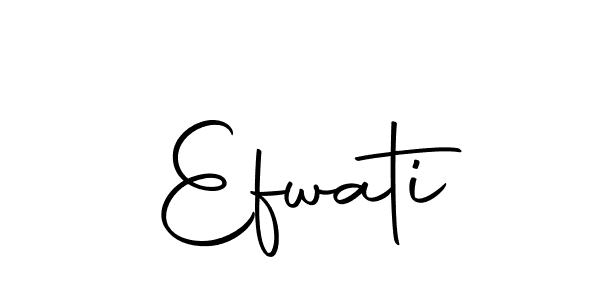 The best way (Autography-DOLnW) to make a short signature is to pick only two or three words in your name. The name Efwati include a total of six letters. For converting this name. Efwati signature style 10 images and pictures png