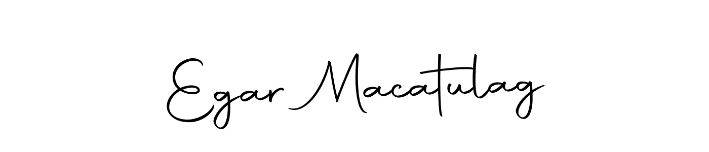 Egar Macatulag stylish signature style. Best Handwritten Sign (Autography-DOLnW) for my name. Handwritten Signature Collection Ideas for my name Egar Macatulag. Egar Macatulag signature style 10 images and pictures png