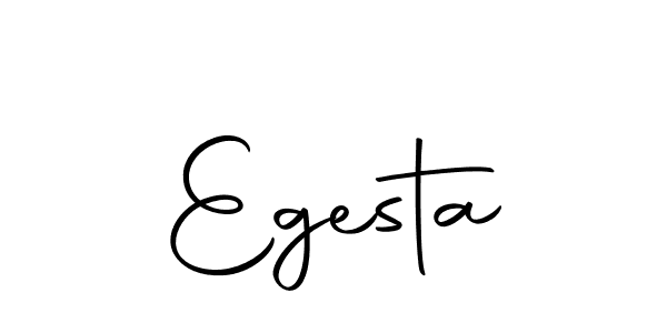 You should practise on your own different ways (Autography-DOLnW) to write your name (Egesta) in signature. don't let someone else do it for you. Egesta signature style 10 images and pictures png