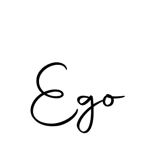 You should practise on your own different ways (Autography-DOLnW) to write your name (Ego) in signature. don't let someone else do it for you. Ego signature style 10 images and pictures png