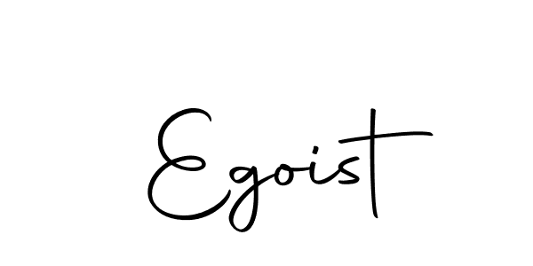 Use a signature maker to create a handwritten signature online. With this signature software, you can design (Autography-DOLnW) your own signature for name Egoist. Egoist signature style 10 images and pictures png
