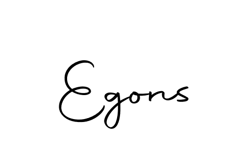 Also we have Egons name is the best signature style. Create professional handwritten signature collection using Autography-DOLnW autograph style. Egons signature style 10 images and pictures png