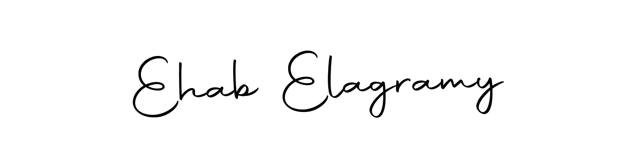 Autography-DOLnW is a professional signature style that is perfect for those who want to add a touch of class to their signature. It is also a great choice for those who want to make their signature more unique. Get Ehab Elagramy name to fancy signature for free. Ehab Elagramy signature style 10 images and pictures png