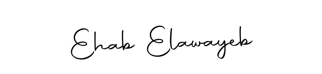 This is the best signature style for the Ehab Elawayeb name. Also you like these signature font (Autography-DOLnW). Mix name signature. Ehab Elawayeb signature style 10 images and pictures png