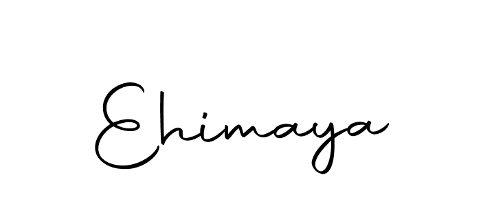 Design your own signature with our free online signature maker. With this signature software, you can create a handwritten (Autography-DOLnW) signature for name Ehimaya. Ehimaya signature style 10 images and pictures png