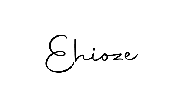 Design your own signature with our free online signature maker. With this signature software, you can create a handwritten (Autography-DOLnW) signature for name Ehioze. Ehioze signature style 10 images and pictures png