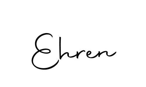 You should practise on your own different ways (Autography-DOLnW) to write your name (Ehren) in signature. don't let someone else do it for you. Ehren signature style 10 images and pictures png