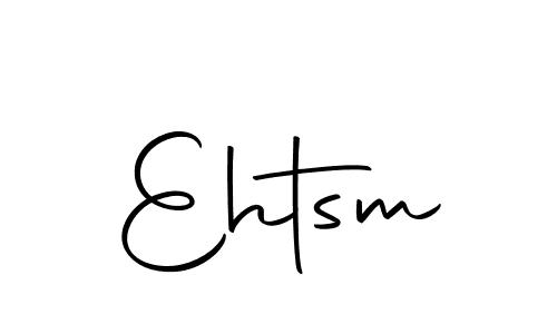 How to make Ehtsm name signature. Use Autography-DOLnW style for creating short signs online. This is the latest handwritten sign. Ehtsm signature style 10 images and pictures png