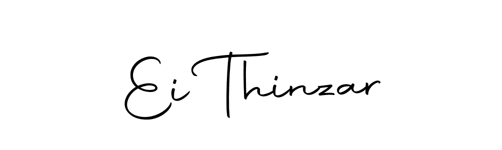 Ei Thinzar stylish signature style. Best Handwritten Sign (Autography-DOLnW) for my name. Handwritten Signature Collection Ideas for my name Ei Thinzar. Ei Thinzar signature style 10 images and pictures png