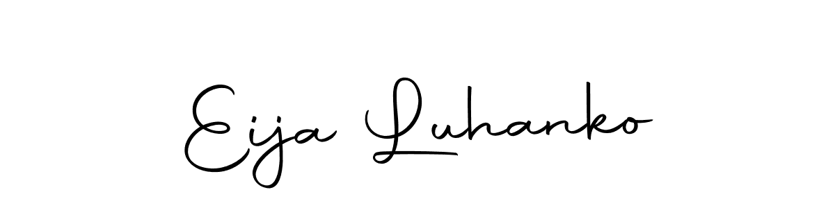 Once you've used our free online signature maker to create your best signature Autography-DOLnW style, it's time to enjoy all of the benefits that Eija Luhanko name signing documents. Eija Luhanko signature style 10 images and pictures png