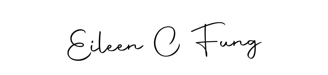 This is the best signature style for the Eileen C Fung name. Also you like these signature font (Autography-DOLnW). Mix name signature. Eileen C Fung signature style 10 images and pictures png