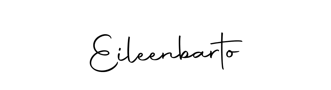 Make a beautiful signature design for name Eileenbarto. With this signature (Autography-DOLnW) style, you can create a handwritten signature for free. Eileenbarto signature style 10 images and pictures png