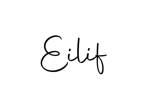 Also we have Eilif name is the best signature style. Create professional handwritten signature collection using Autography-DOLnW autograph style. Eilif signature style 10 images and pictures png