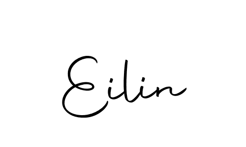 You should practise on your own different ways (Autography-DOLnW) to write your name (Eilin) in signature. don't let someone else do it for you. Eilin signature style 10 images and pictures png