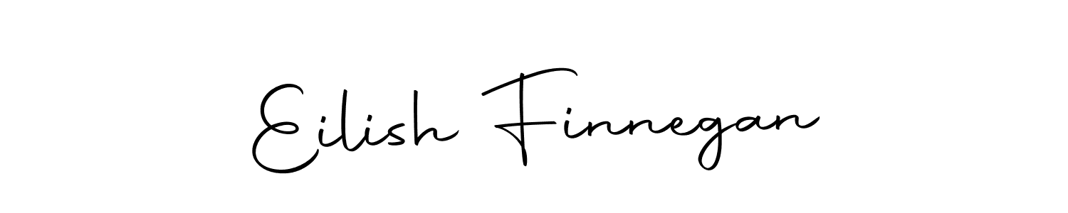 How to make Eilish Finnegan name signature. Use Autography-DOLnW style for creating short signs online. This is the latest handwritten sign. Eilish Finnegan signature style 10 images and pictures png