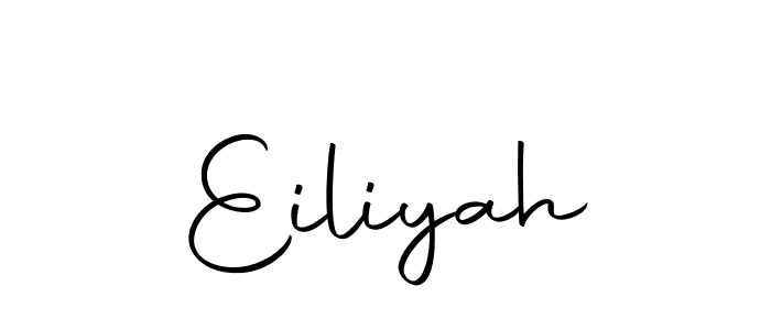 Design your own signature with our free online signature maker. With this signature software, you can create a handwritten (Autography-DOLnW) signature for name Eiliyah. Eiliyah signature style 10 images and pictures png