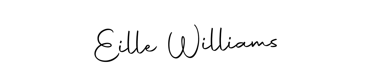 Autography-DOLnW is a professional signature style that is perfect for those who want to add a touch of class to their signature. It is also a great choice for those who want to make their signature more unique. Get Eille Williams name to fancy signature for free. Eille Williams signature style 10 images and pictures png