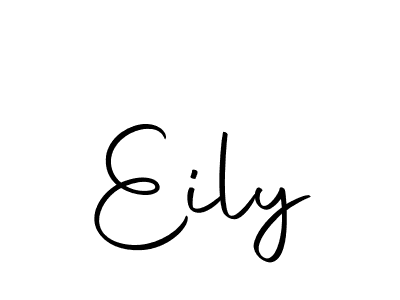 It looks lik you need a new signature style for name Eily. Design unique handwritten (Autography-DOLnW) signature with our free signature maker in just a few clicks. Eily signature style 10 images and pictures png